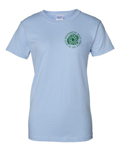 Ladies T Light Blue